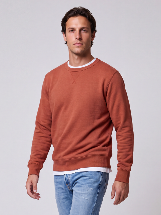 ESSENTIAL DOUBLE PEACHED SWEAT - Bowery NYC