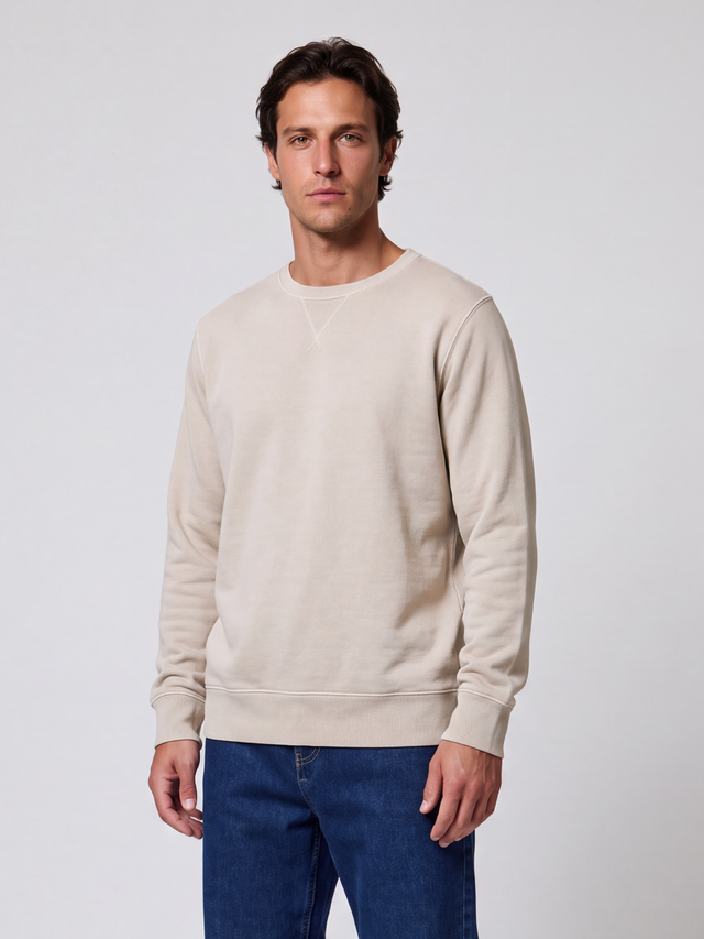 ESSENTIAL DOUBLE PEACHED SWEAT - Bowery NYC