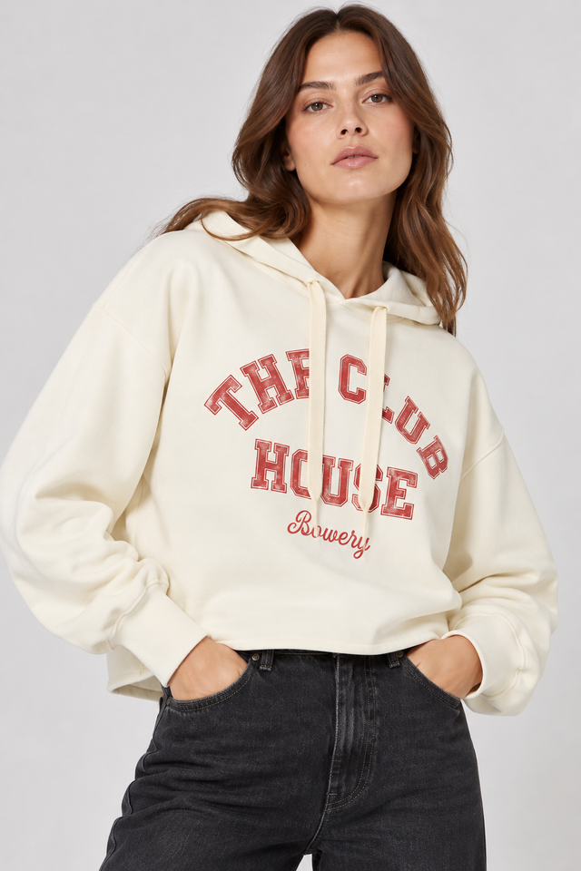 THE CLUB HOUSE - HOODIE BRUSHED SWEAT