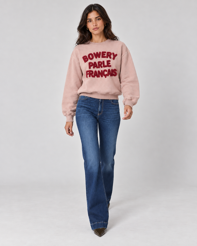 BOWERY PARLE FRANCAIS BRUSHED SWEAT