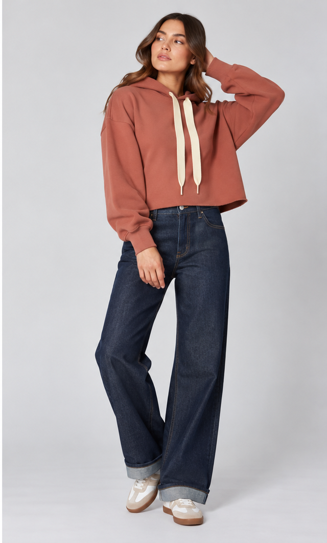 ESSENTIAL HOODIE - BRUSHED SWEAT