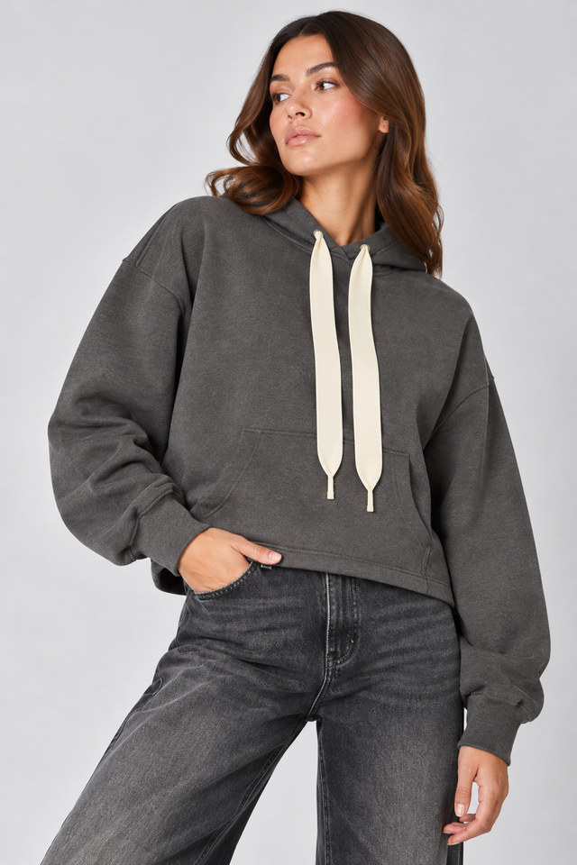 ESSENTIAL HOODIE - BRUSHED SWEAT