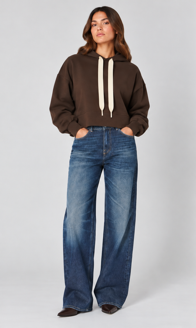 ESSENTIAL HOODIE - BRUSHED SWEAT