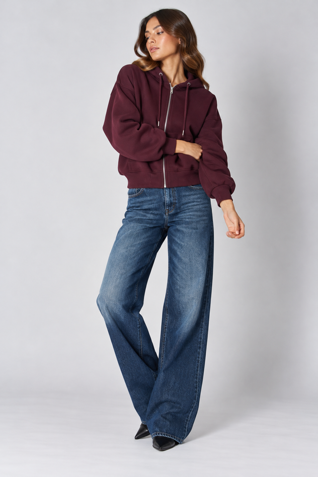 ESSENTIAL FULL ZIP HOODIE