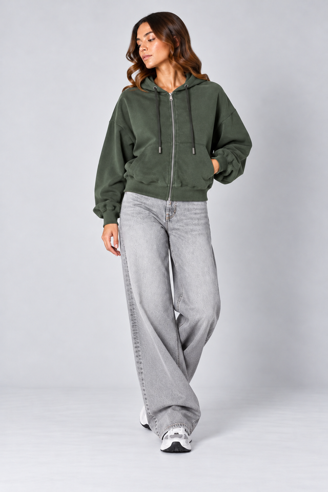 ESSENTIAL FULL ZIP HOODIE