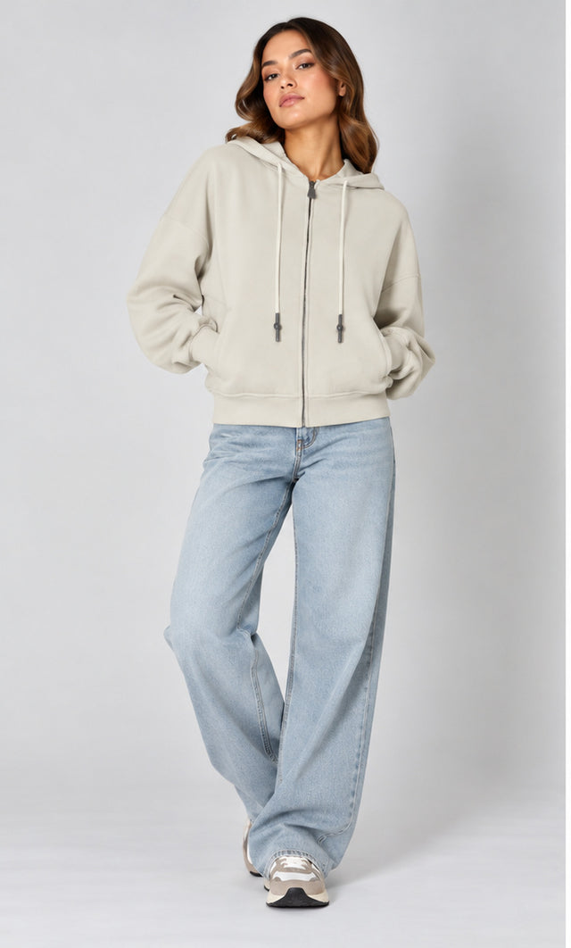 ESSENTIAL FULL ZIP HOODIE