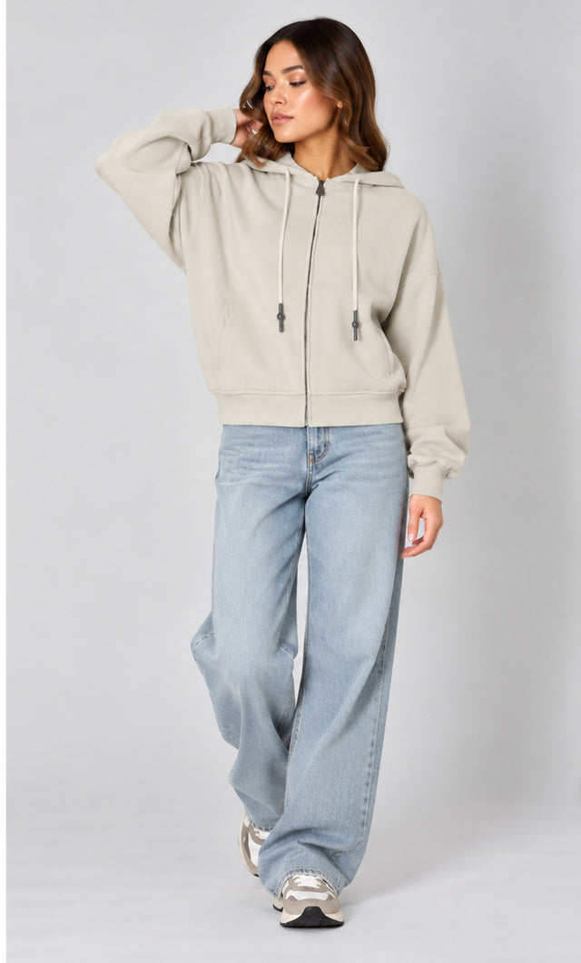 ESSENTIAL FULL ZIP HOODIE
