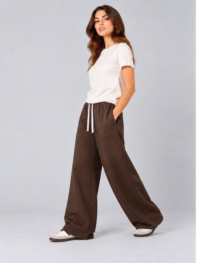 ESSENTIAL PANTS - PALAZZO FIT