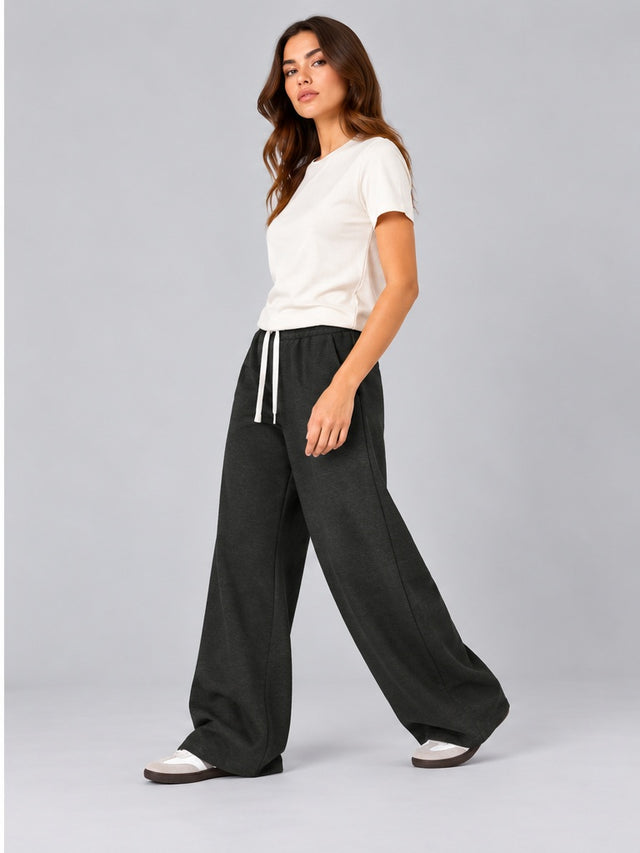 ESSENTIAL PANTS - PALAZZO FIT