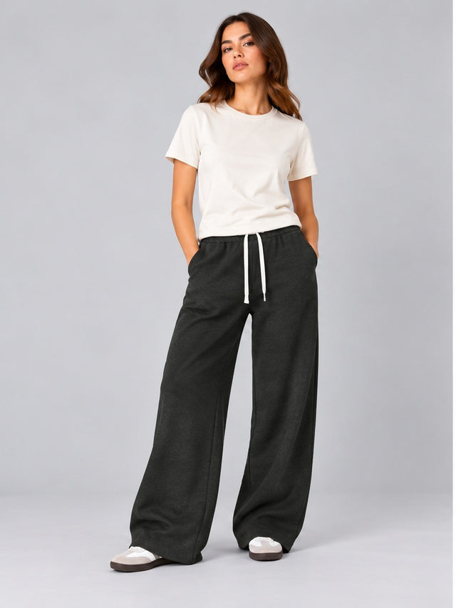 ESSENTIAL PANTS - PALAZZO FIT