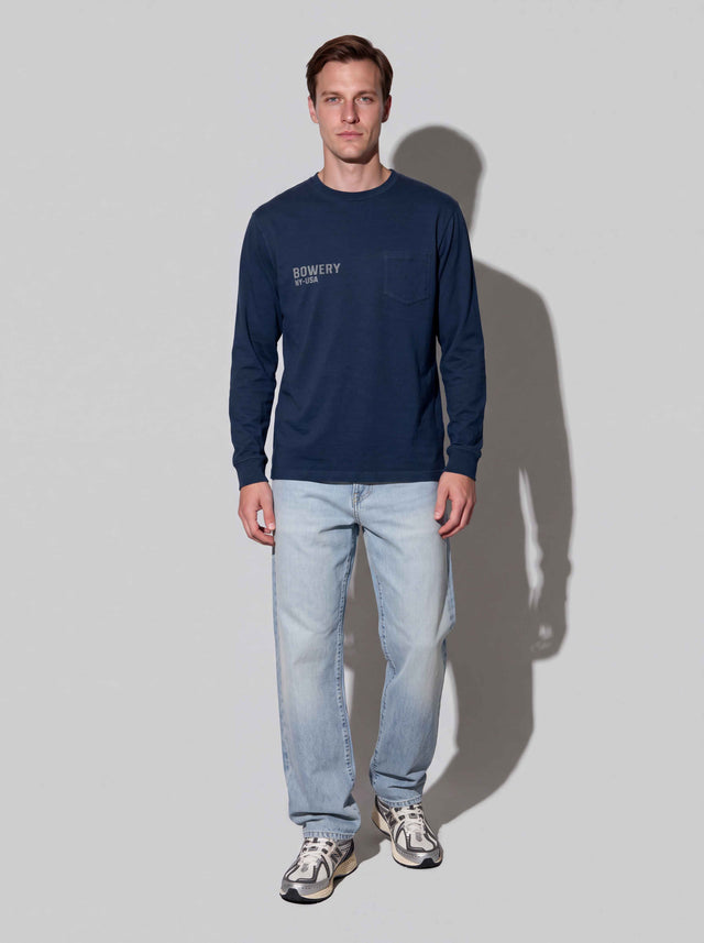 BOWERY NY USA T-SHIRT - HEAVY JERSEY - Bowery NYC