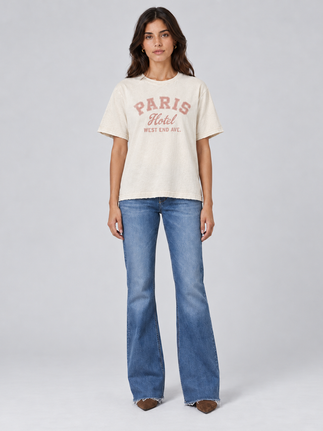 PARIS HOTEL T-SHIRT - VINTAGE JERSEY - Bowery NYC