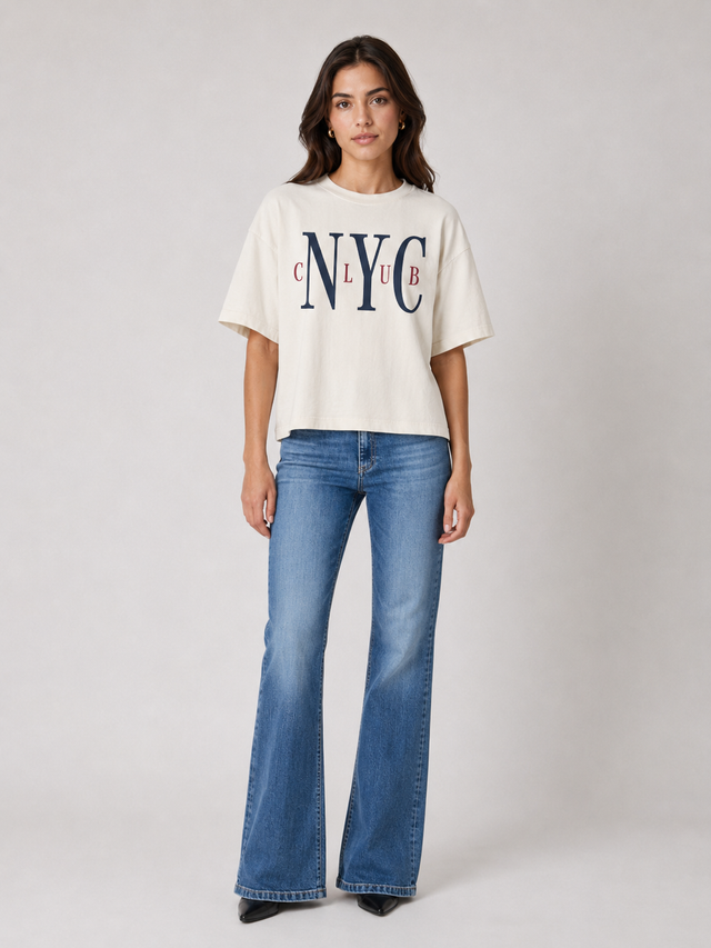 NYC CLUB T-SHIRT - VINTAGE JERSEY - Bowery NYC