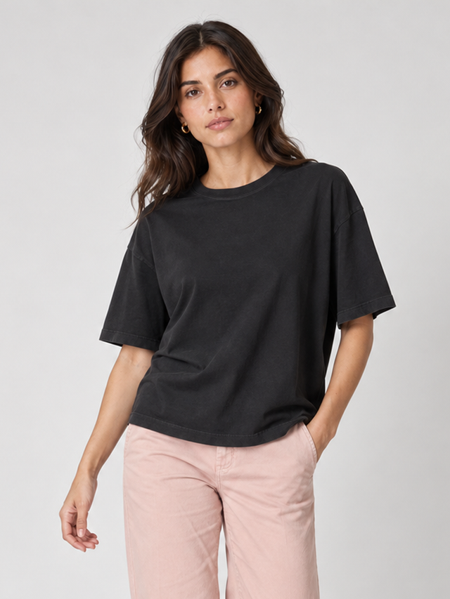 ESSENTIAL T-SHIRT - VINTAGE JERSEY - Bowery NYC