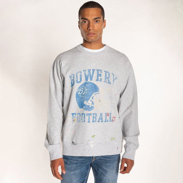 MAN'S CLASSIC REVERSE CREWNECK SWEATSHIRT - Bowery NYC