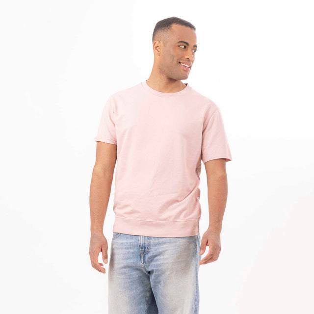 CREW NECK S/S LIGHT SWEAT - RELAXED FIT - Bowery NYC