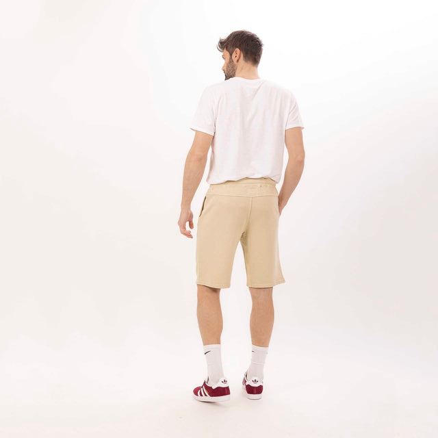 MAN'S ESSENTIAL COMBED FLEECE SWEAT SHORT - GARMENT DYED - Bowery NYC