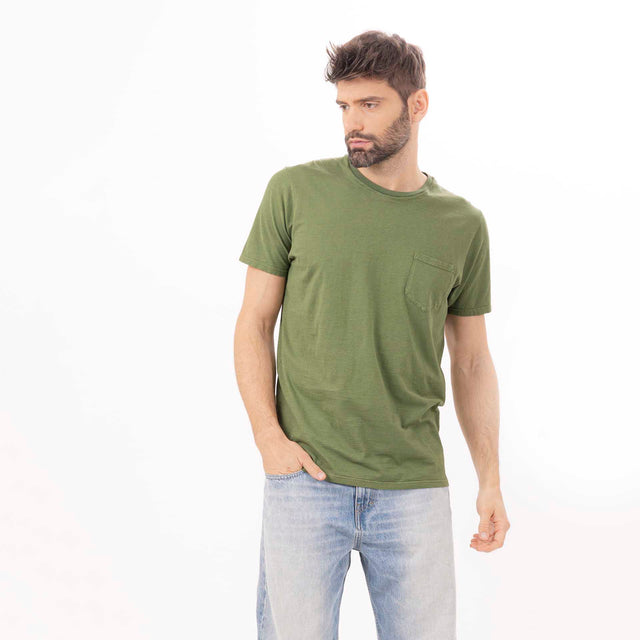 ESSENTIAL T-SHIRT W/ POCKET - SLUB JERSEY