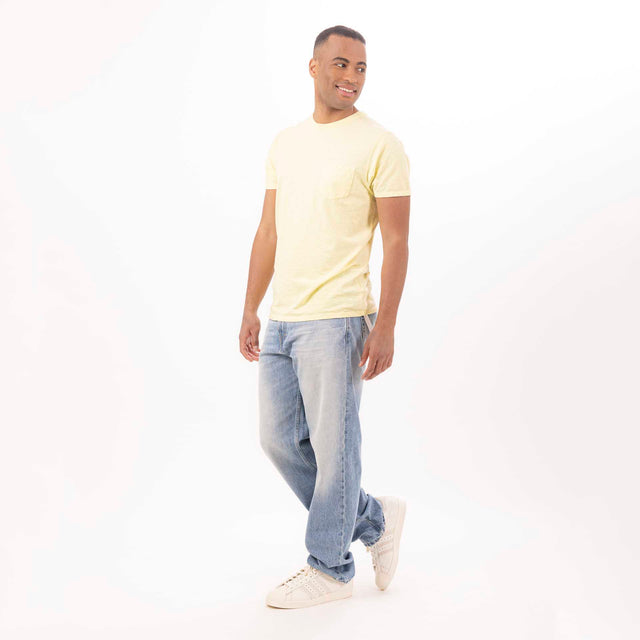 ESSENTIAL T-SHIRT W/ POCKET - SLUB JERSEY