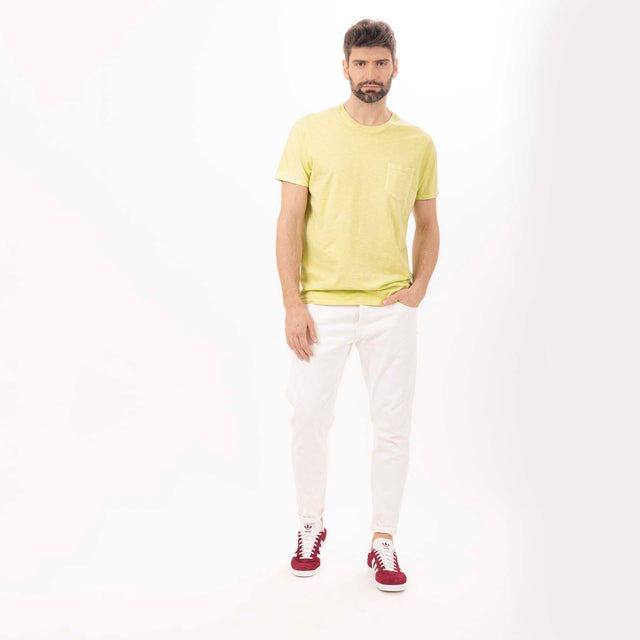 ESSENTIAL T-SHIRT W/ POCKET - SLUB JERSEY