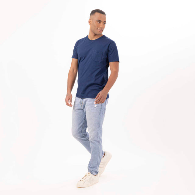 ESSENTIAL T-SHIRT W/ POCKET - SLUB JERSEY