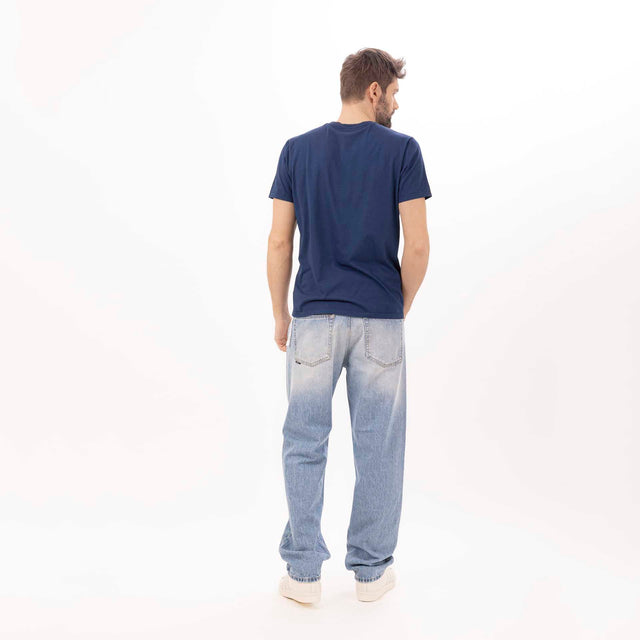 MAN'S ESSENTIAL CREWNECK SHORT SLEEVE T-SHIRT - VINTAGE JERSEY