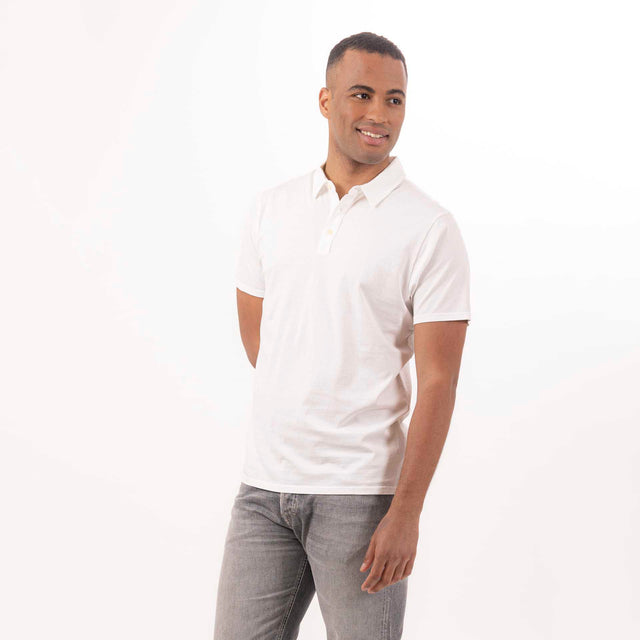 MAN'S ESSENTIAL SHORT SLEEVE POLO - MAKO JERSEY