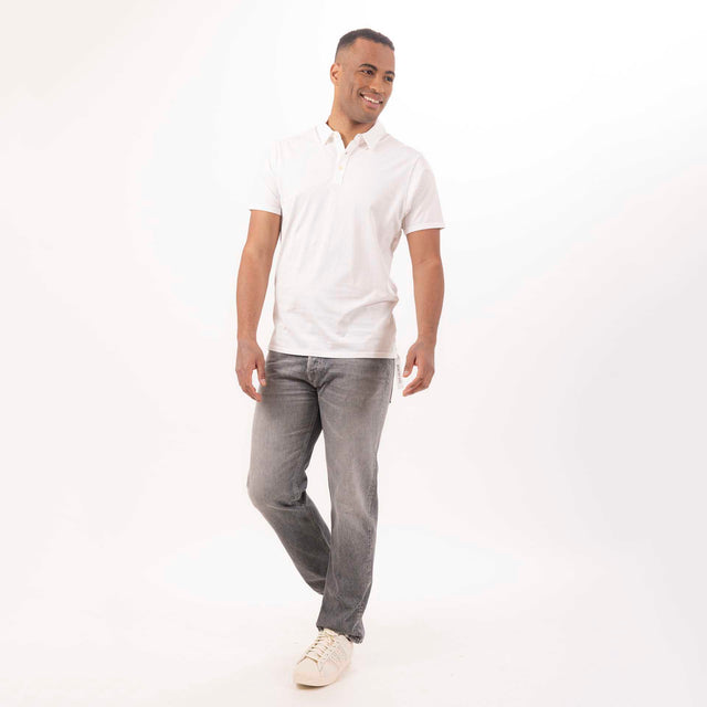 MAN'S ESSENTIAL SHORT SLEEVE POLO - MAKO JERSEY