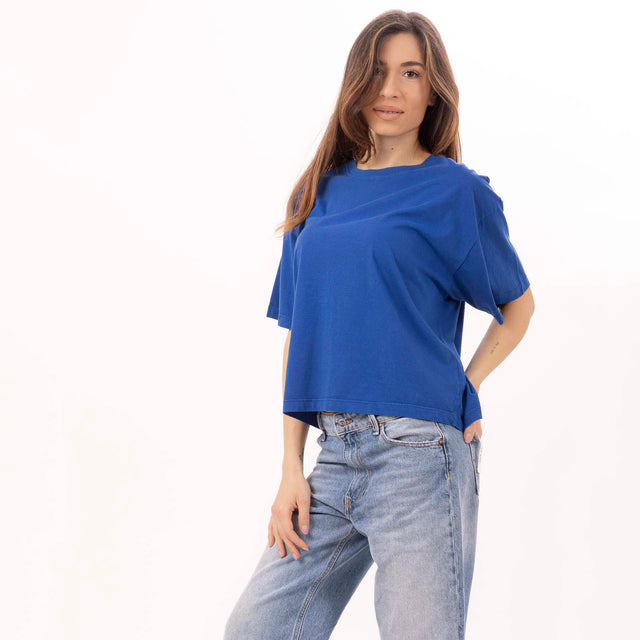 WOMEN'S CREWNECK OVERSIZE T-SHIRT- VINTAGE JERSEY - Bowery NYC