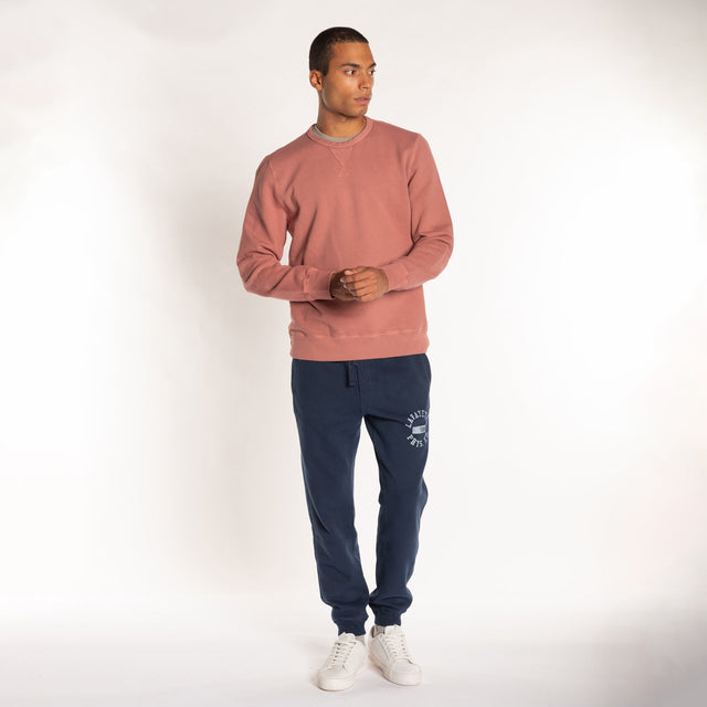 MAN'S ESSENTIAL CREWNECK SWEATSHIRT - GARMENT DYED - Bowery NYC