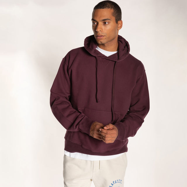 MAN'S ESSENTIAL HOODED SWEATSHIRT - GARMENT DYED - Bowery NYC