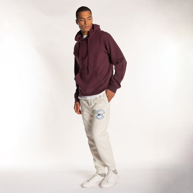 MAN'S ESSENTIAL HOODED SWEATSHIRT - GARMENT DYED - Bowery NYC