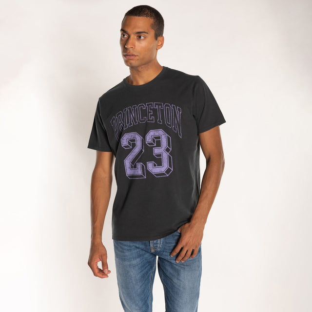 MAN'S "PRINCETON" S/S CREWNECK TSHIRT - VINTAGE JERSEY