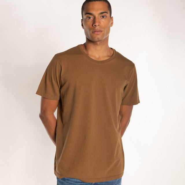 MAN'S ESSENTIAL S/S CREWNECK TSHIRT - HEAVY JERSEY - Bowery NYC