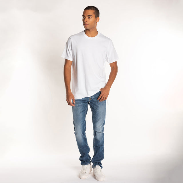 MAN'S ESSENTIAL S/S CREWNECK TSHIRT - HEAVY JERSEY - Bowery NYC