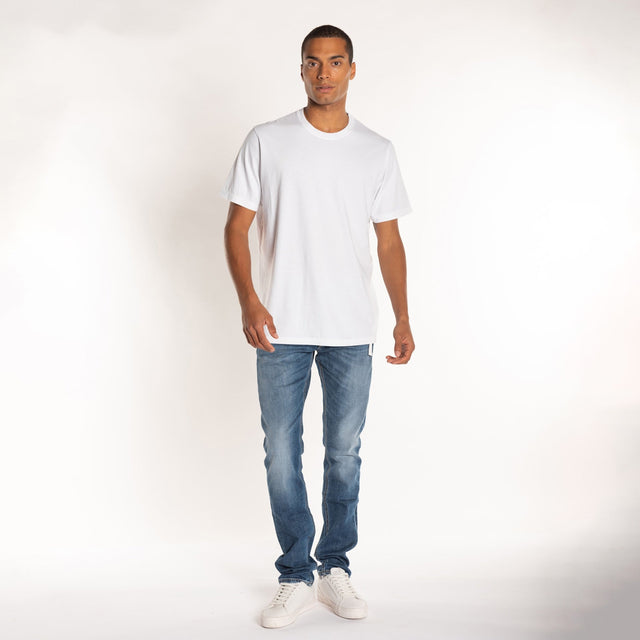 MAN'S ESSENTIAL S/S CREWNECK TSHIRT - HEAVY JERSEY - Bowery NYC