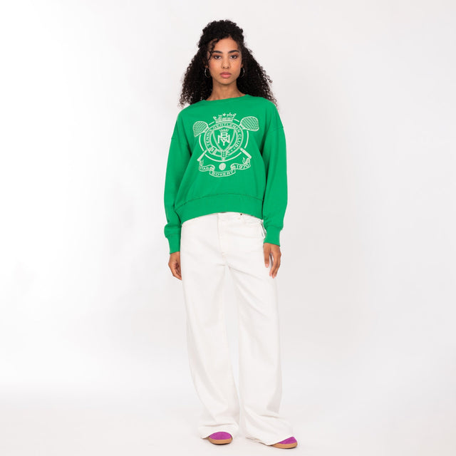 WOMAN'S "1970" CREW NECK L/S MID WEIGHT SWEAT - OVERSIZED FIT - Bowery NYC