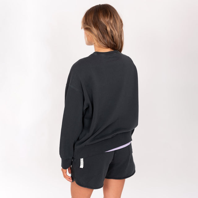 CREW NECK L/S MID WEIGHT SWEAT - OVERSIZED FIT - Bowery NYC
