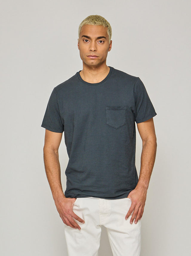 ESSENTIAL T-SHIRT W/ POCKET - SLUB JERSEY