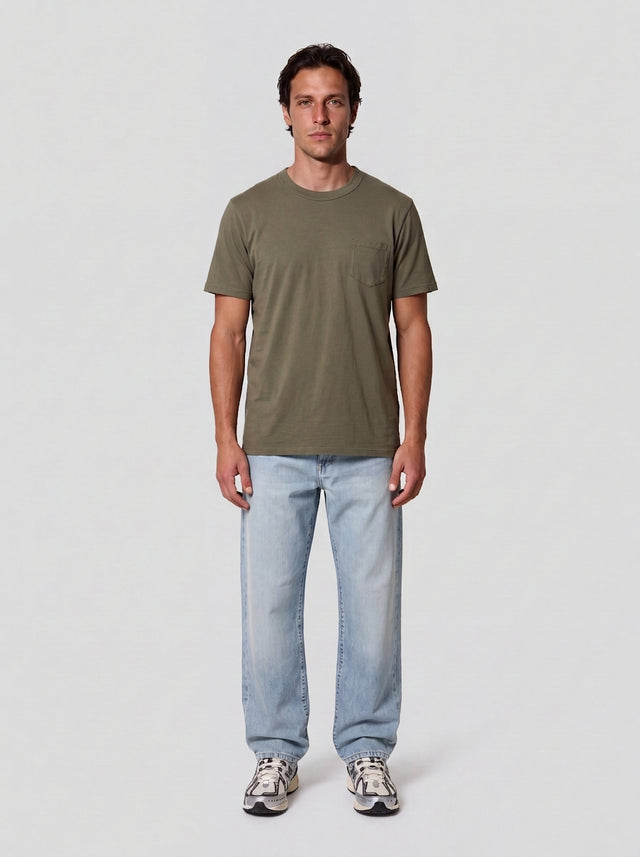 ESSENTIAL T-SHIRT W/ POCKET - SLUB JERSEY