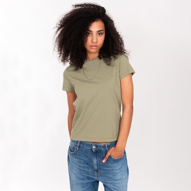 CREW NECK S/S T-SHIRT - VINTAGE JERSEY - REGULAR FIT - Bowery NYC