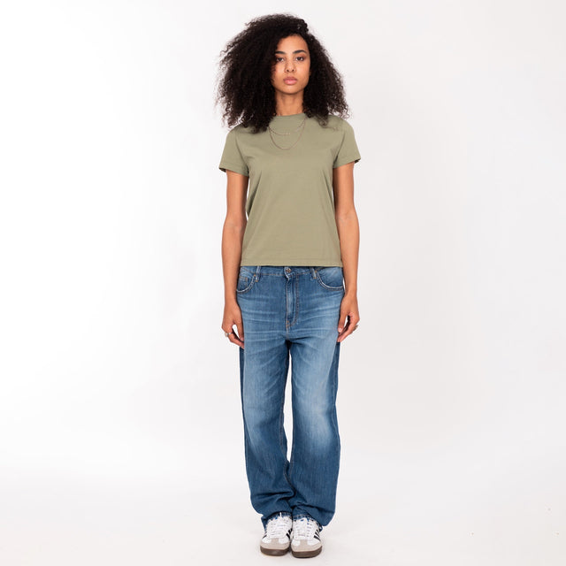 CREW NECK S/S T-SHIRT - VINTAGE JERSEY - REGULAR FIT - Bowery NYC