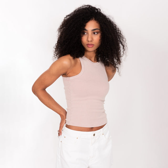 RIB TANK TOP - SLIM FIT - Bowery NYC