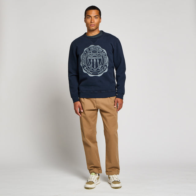 UNIVERSITY DOUBLE PEACHED SWEAT - Bowery NYC