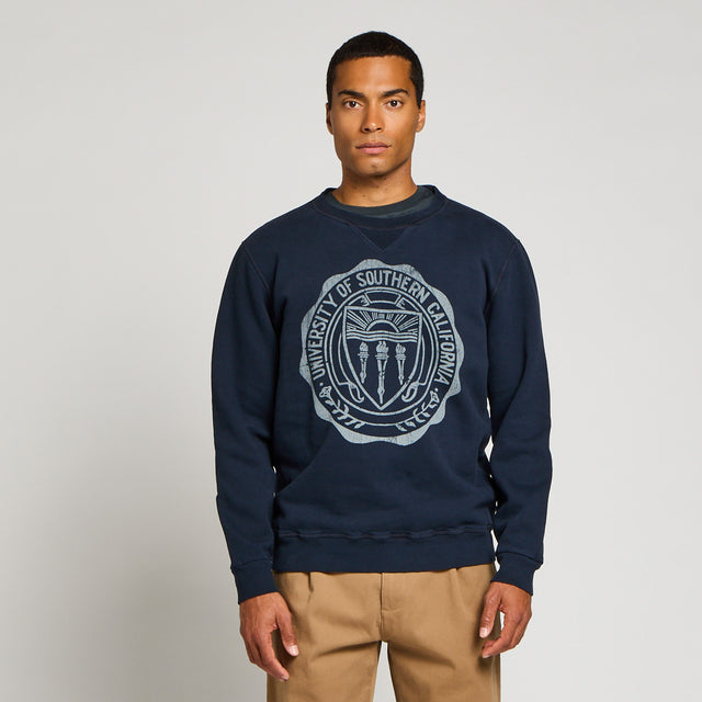 UNIVERSITY DOUBLE PEACHED SWEAT - Bowery NYC