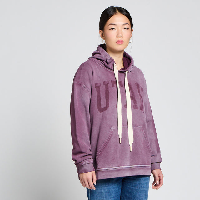 UTAH GRAPHIC HOODIE BRUSHED SWEAT - Bowery NYC