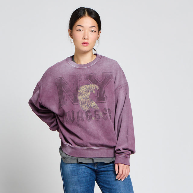 NY SWAGGER GRAPHIC BRUSHED SWEAT - Bowery NYC