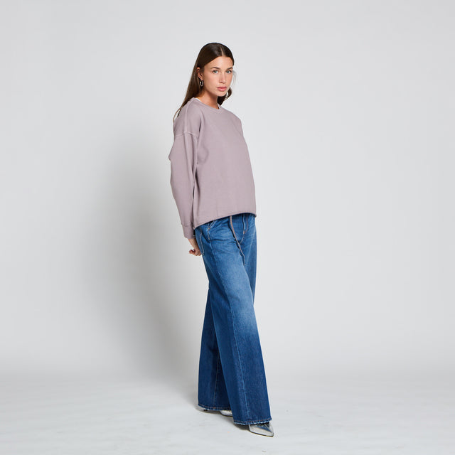 ESSENTIAL CREW NECK BRUSHED SWEAT - Bowery NYC