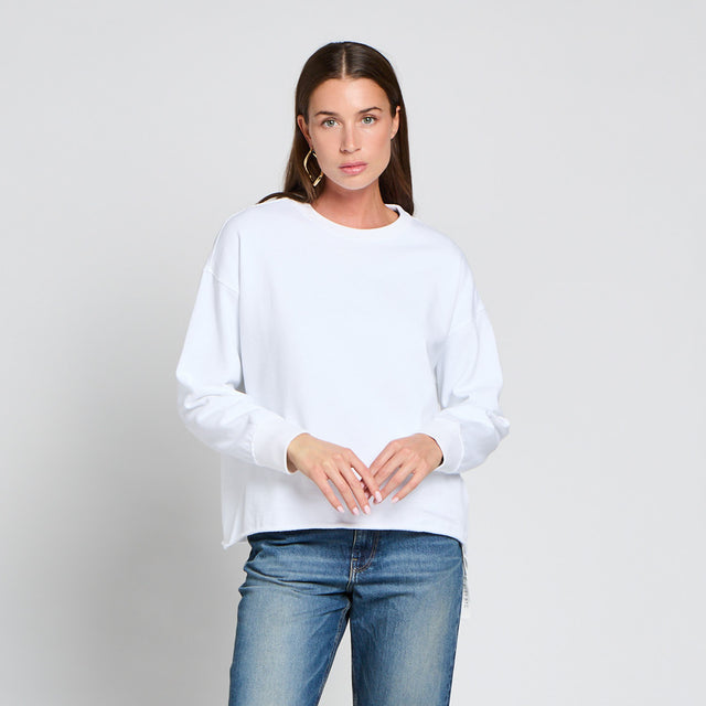 ESSENTIAL CREW NECK BRUSHED SWEAT - Bowery NYC