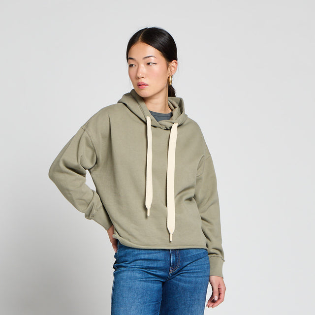 ESSENTIAL HOODIE BRUSHED SWEAT - Bowery NYC